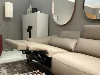 Divano Glendale in Pelle non sfoderabile  di Nicoletti home scontato 30%