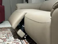 Divano Glendale in Pelle non sfoderabile  di Nicoletti home scontato 30%