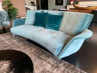 Divano Lovy hi tessuto in poliuretano  Bonaldo in Offerta Outlet