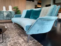 Divano Lovy hi tessuto in poliuretano  Bonaldo in Offerta Outlet