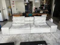 Divano in Pelle stile design modello Miami soft scontato - 43%