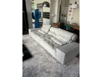 Divano in Pelle stile design modello Miami soft scontato - 43%