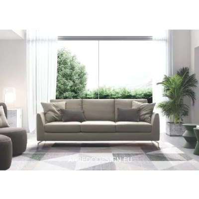 Divano Mike tessuto in poliuretano  Le comfort a prezzo Outlet