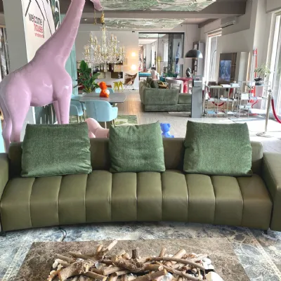 Divano Lineare modello Brando di Valentini in offerta