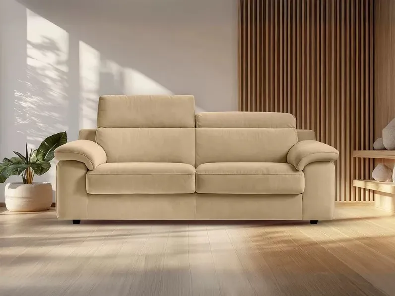 Divano Lineare Divano trasformabile 3 posti Artigianale a 1690 Euro