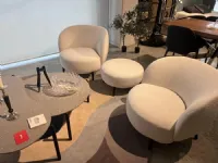 Divano da 4 posti modello Kartell lunam  di Kartell scontato