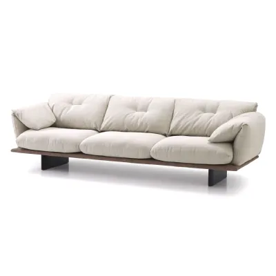 Divano design tessuto Norman outlet di Diotti.com con sconto del - 51%