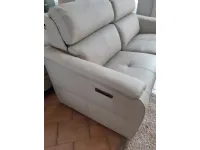 Divano Oakland in Pelle non sfoderabile  di Nicoletti home scontato 40%