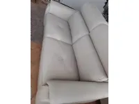 Divano Oakland in Pelle non sfoderabile  di Nicoletti home scontato 40%