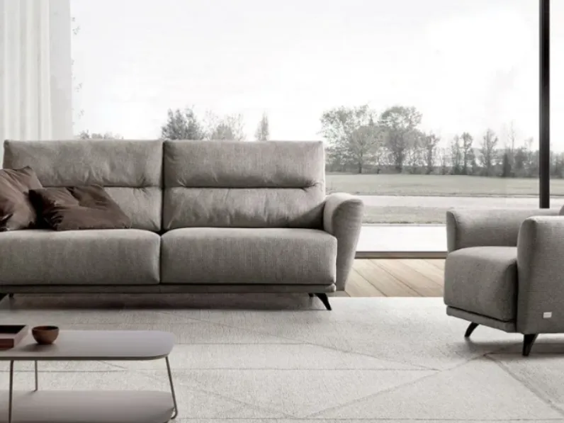 Divano Lineare Victor Doimo salotti in Offerta Outlet a 4200