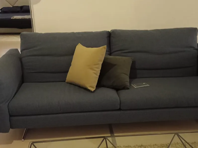 Divano da 3 posti modello Wind di Biba salotti scontato