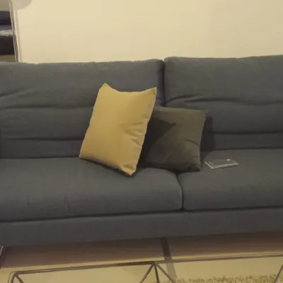 Divano da 3 posti modello Wind di Biba salotti scontato