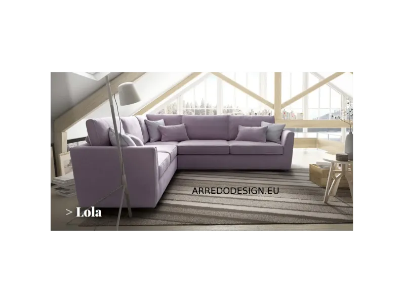 Divano da 3 posti modello Lola di Le comfort scontato