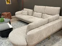 Divano Looming tessuto in misto piuma  Egoitaliano in Offerta Outlet