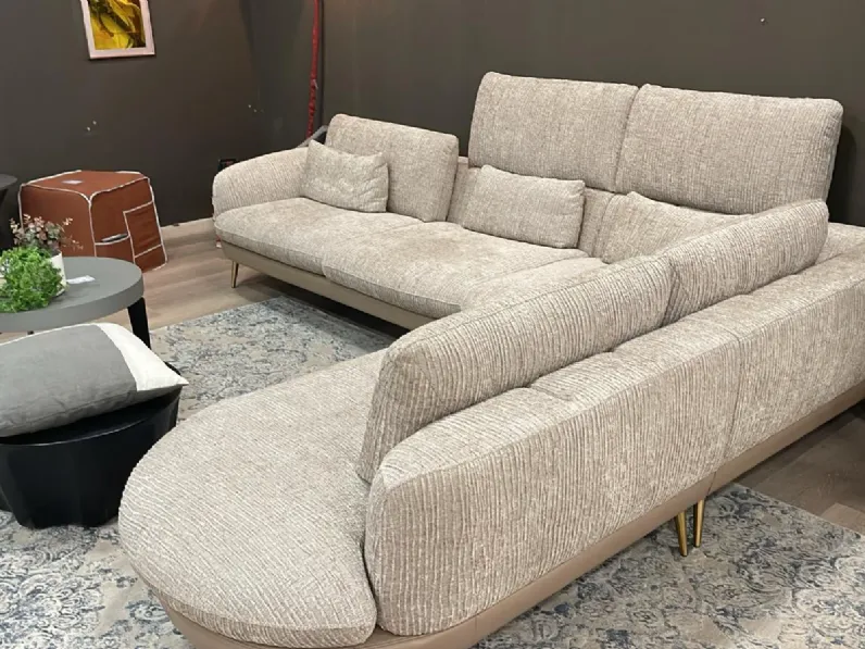 Divano Looming tessuto in misto piuma  Egoitaliano in Offerta Outlet