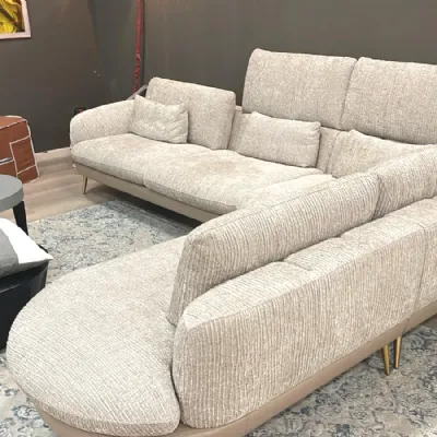 Divano Looming tessuto in misto piuma  Egoitaliano a prezzo Outlet