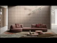 Divano Lotus in Tessuto Doimo salotti a prezzo ribassato