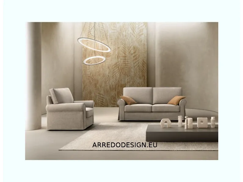 Divano moderno tessuto Love di Samoa con sconto del - 35%