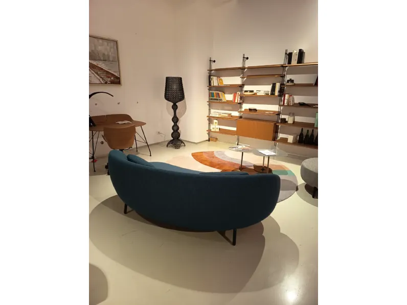 Divano Lunam in Tessuto Kartell a prezzo ribassato