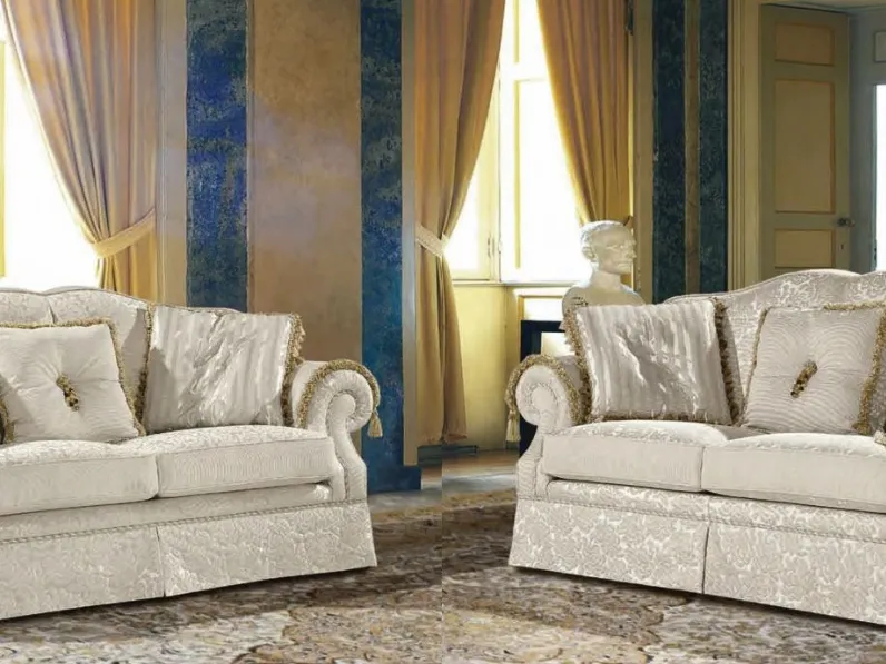 Divano Luxury san marco veneziano  in Tessuto non sfoderabile  di Md work scontato 45%