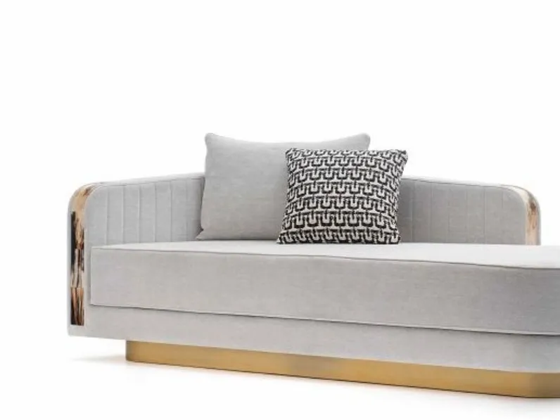 Divano Luxury sofa nabuk Md work a prezzo scontato