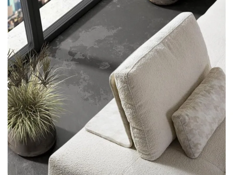 Divano Luxy white Md work in offerta