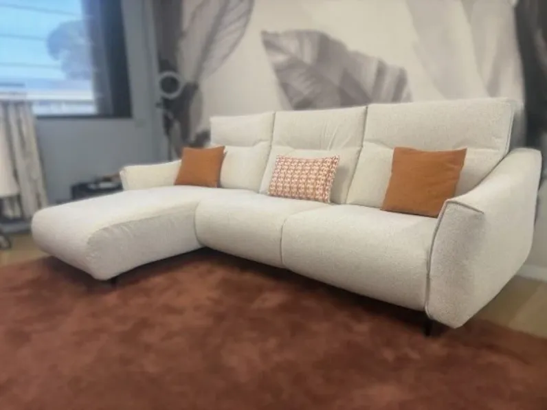 Divano Madrid tessuto in poliuretano  Rosini in Offerta Outlet