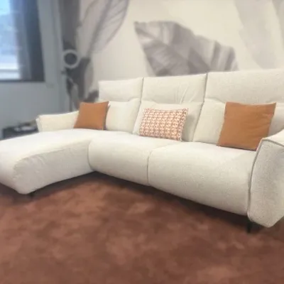 Divano Madrid tessuto in poliuretano  Rosini in Offerta Outlet