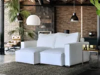 Divano Manhattan tessuto in misto piuma  Family bedding in Offerta Outlet