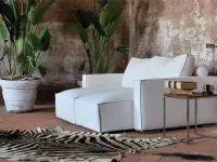 Divano Manhattan tessuto in misto piuma  Family bedding in Offerta Outlet