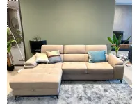 Divano moderno tessuto Divano allungabile chaise longue di Mazzoni salotti con sconto del - 35%