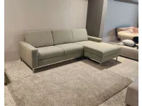 Divano Letto con penisola Divano letto luxury tessuto firmato alessandro bini di Md work a prezzo scontato