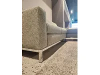 Divano Letto con penisola Divano letto luxury tessuto firmato alessandro bini di Md work a prezzo scontato
