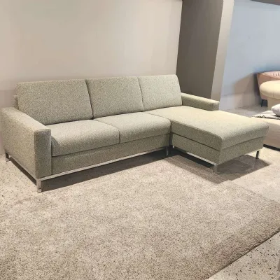 Divano Letto con penisola Divano letto luxury tessuto firmato alessandro bini di Md work a prezzo scontato