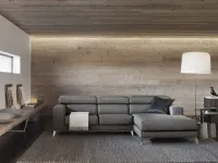 Divano Miami Air Fabbri Salotti in Tessuto a 2088. Progettista interni.