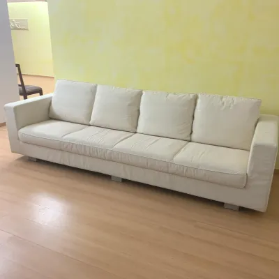 Divano Milano in Tessuto sfoderabile  di Astor mobili scontato 87%