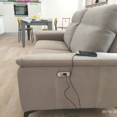Divano Minerva in Microfibra non sfoderabile  di Sofangel scontato 62%