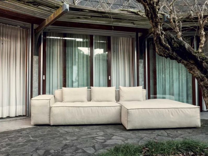 Con penisola Divano modulo Collezione esclusiva in OFFERTA - 49%