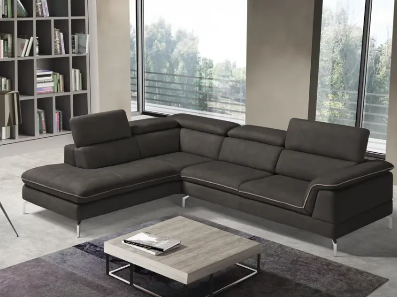 Divano Angolare Mod vancouver di Collezione esclusiva a prezzo scontato