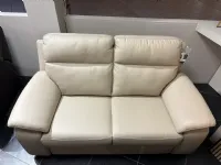 Divano moderno pelle New york di Nicoletti home con sconto del - 40%