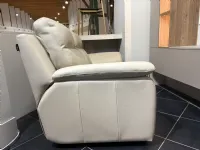 Divano moderno pelle New york di Nicoletti home con sconto del - 40%