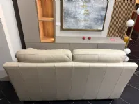 Divano moderno pelle New york di Nicoletti home con sconto del - 40%