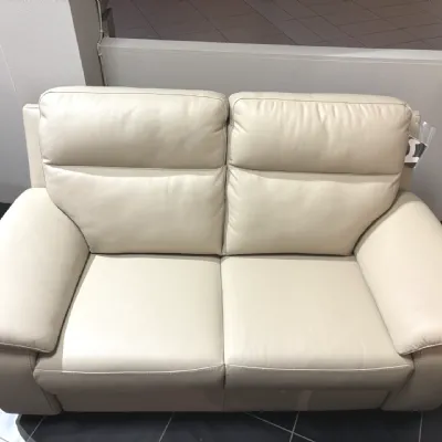 Divano moderno pelle New york di Nicoletti home con sconto del - 40%