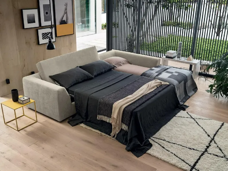 Divano moderno tessuto Aston di Felis con sconto del - 45%