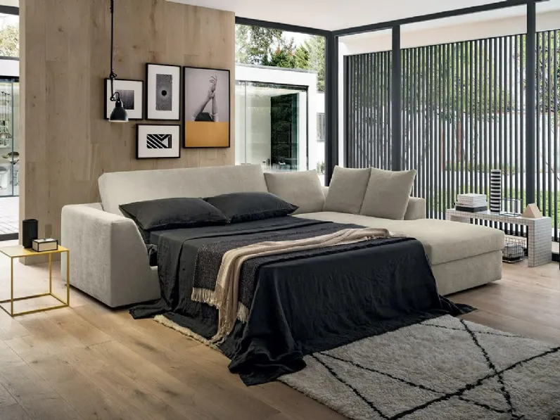 Divano moderno tessuto Aston di Felis con sconto del - 45%