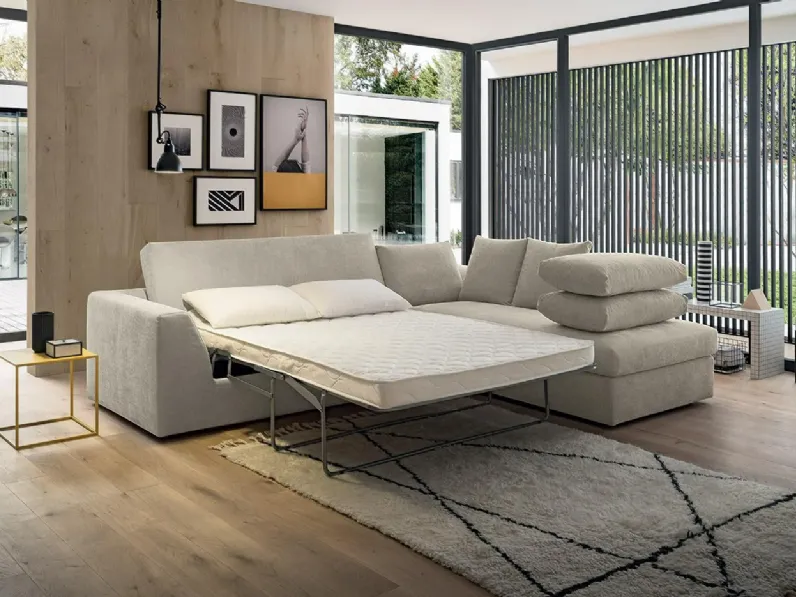 Divano moderno tessuto Aston di Felis con sconto del - 45%