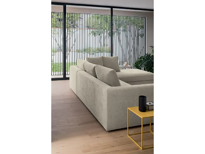 Divano moderno tessuto Aston di Felis con sconto del - 45%
