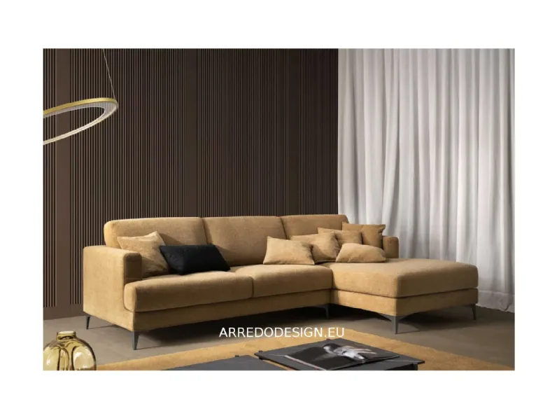 Divano Con penisola Cherry Samoa in Offerta Outlet a 1470