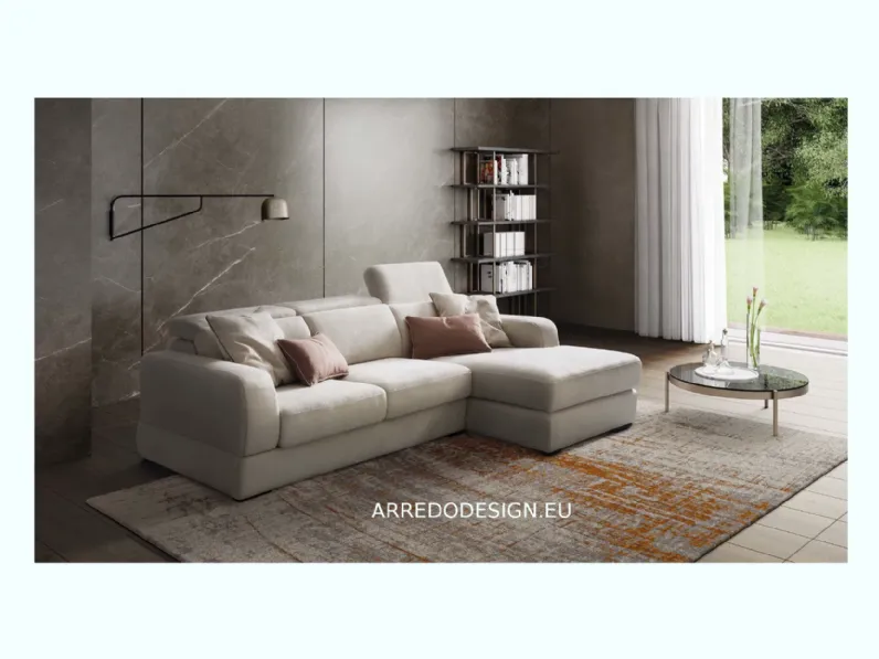 Divano Graffiti in Tessuto Le comfort a prezzo scontato