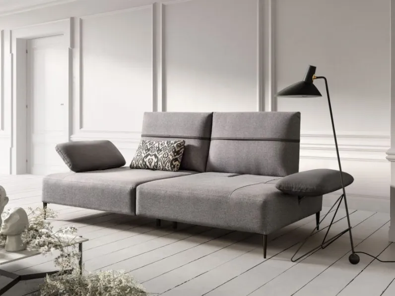 Divano Pull tessuto in poliuretano  Samoa a prezzo Outlet